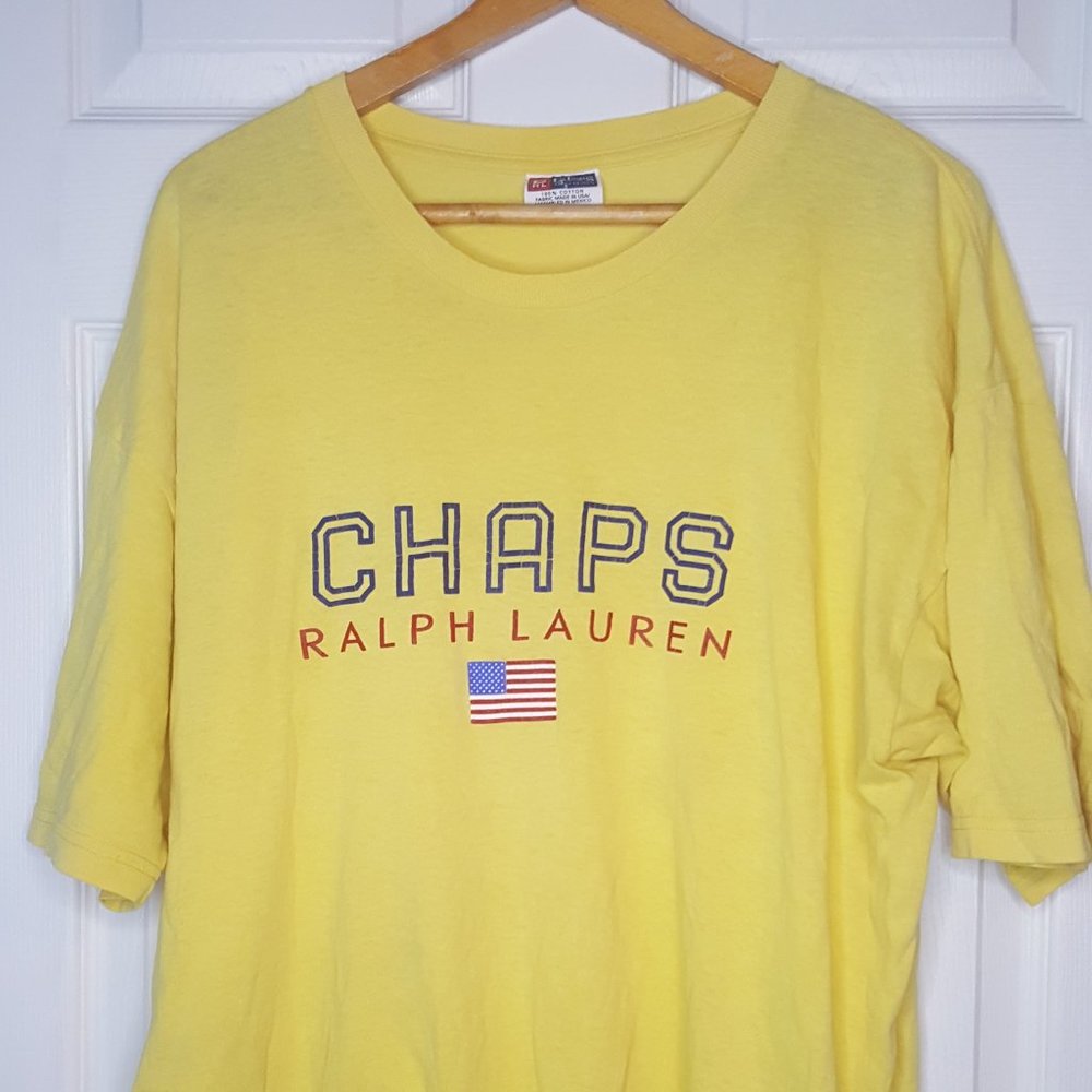 Vintage Chaps x Ralph Lauren Tee - Men's Large